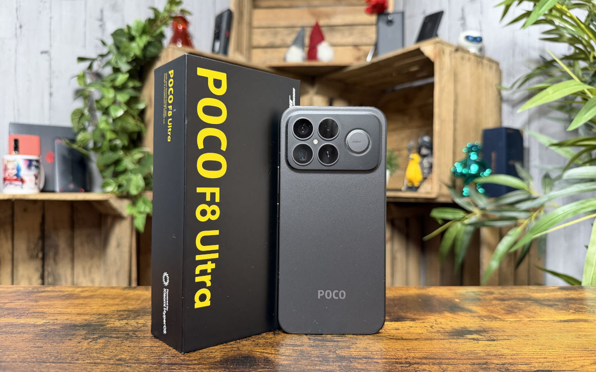 Test Xiaomi Poco F8 Ultra : plein les mirettes et plein les esgourdes