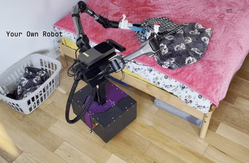 YOR – Le robot open source à 10 000 dollars à monter soi-même