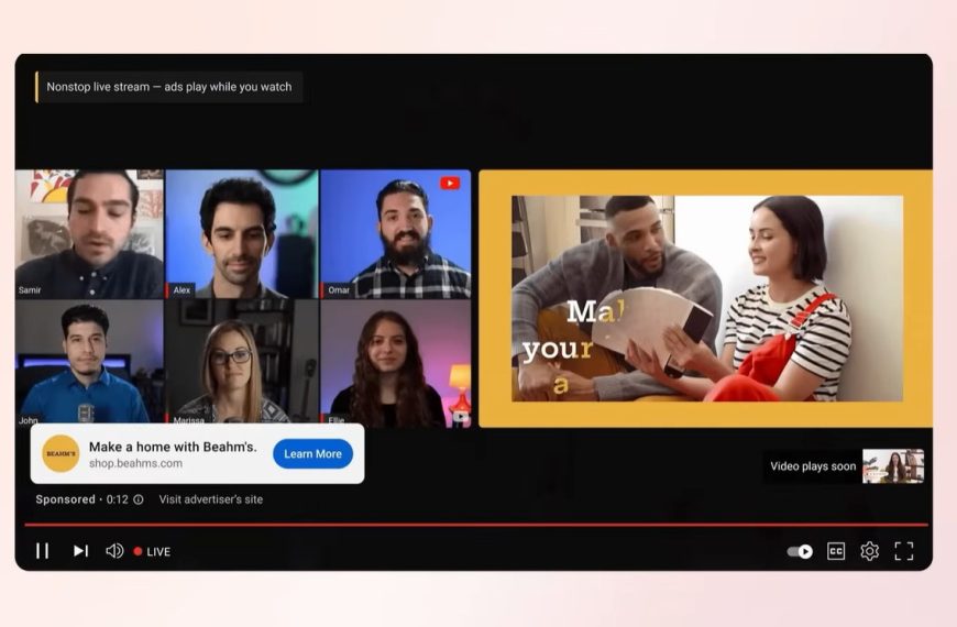 YouTube commence à diffuser de la publicité sans couper la lecture des vidéos