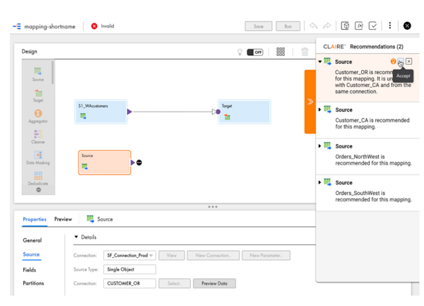 Salesforce greffe Informatica à Headless 360