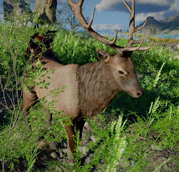 Cerf avec vigne Crimson Desert : où trouver cet animal légendaire ?