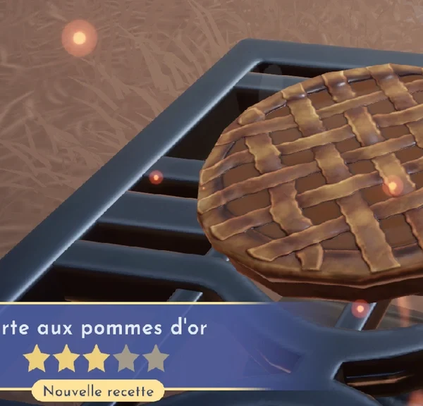 Tarte aux pommes d'or Dreamlight Valley : comment préparer cette recette 3 étoiles ?
