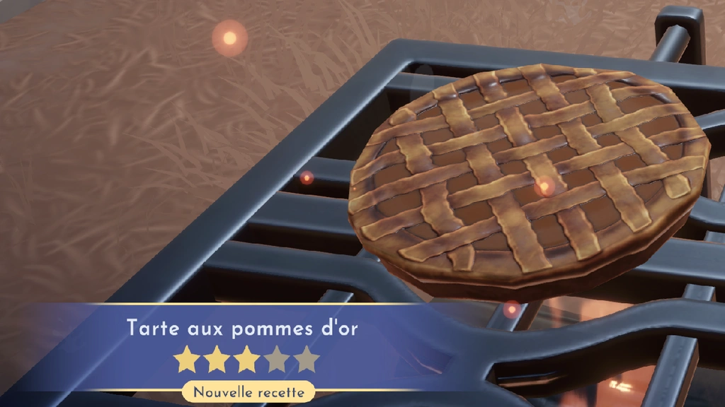 Tarte aux pommes d'or Dreamlight Valley : comment préparer cette recette 3 étoiles ?