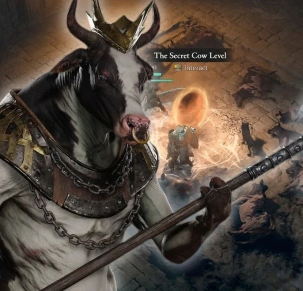 Le niveau des vaches dans Diablo 4 a été découvert, mais on se demande vraiment comment les gens ont réussi à le trouver