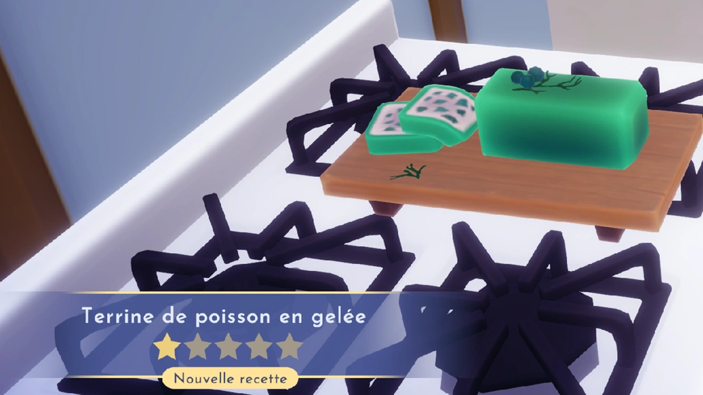 Terrine de poisson en gelée Dreamlight Valley : comment préparer cette recette 1 étoile ?