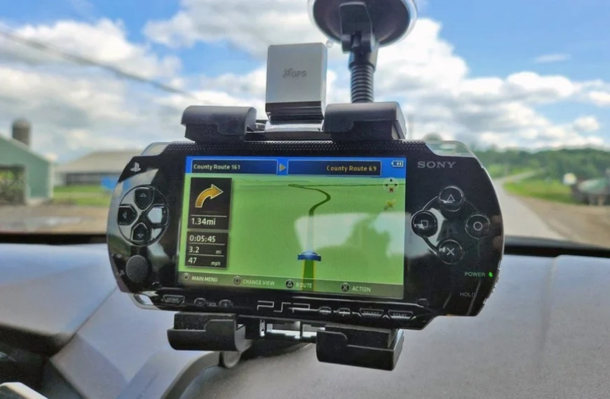 On est en 2026, mais certains continuent à utiliser leur PSP… comme GPS