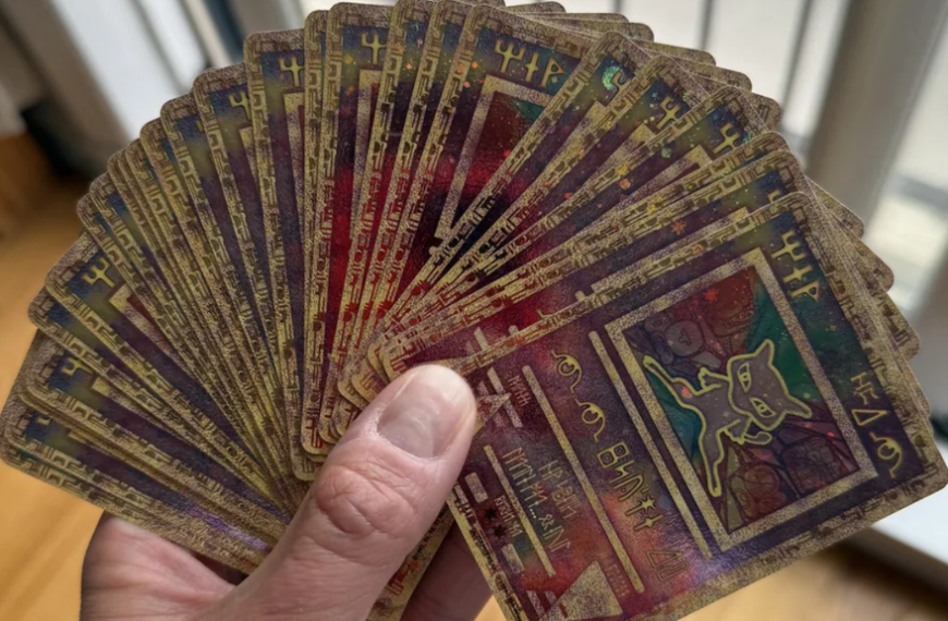 Un collectionneur de cartes Pokémon TCG fait le tri dans l'ancienne chambre de ses enfants et retrouve 29 cartes Mew Antique qu'il avait oubliées, chacune valant désormais jusqu'à 2500€