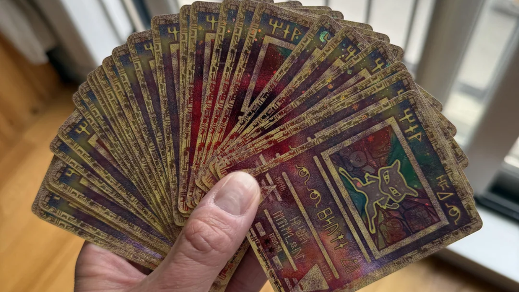 Un collectionneur de cartes Pokémon TCG fait le tri dans l'ancienne chambre de ses enfants et retrouve 29 cartes Mew Antique qu'il avait oubliées, chacune valant désormais jusqu'à 2500€