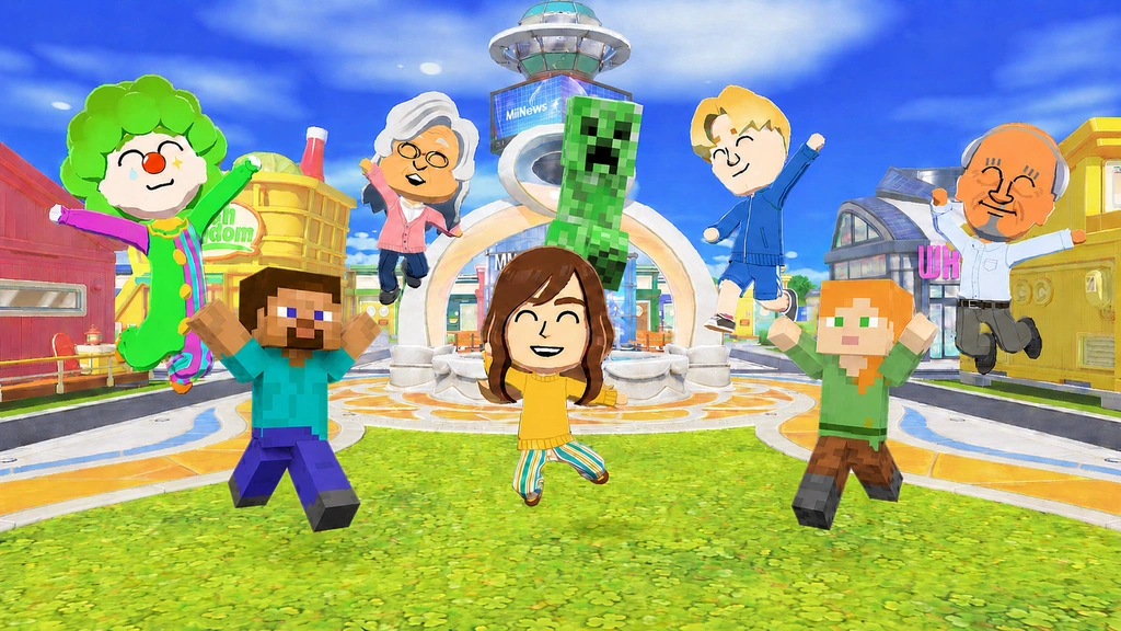 Habituellement, les joueurs recréent des jeux dans Minecraft, mais celui-ci a recréé Minecraft dans Tomodachi Life