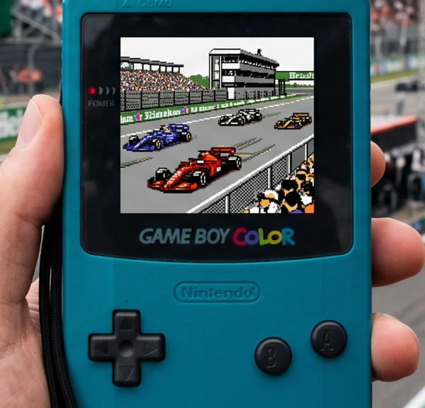 En 2018, un photographe a filmé un Grand Prix de F1… avec une Game Boy Color