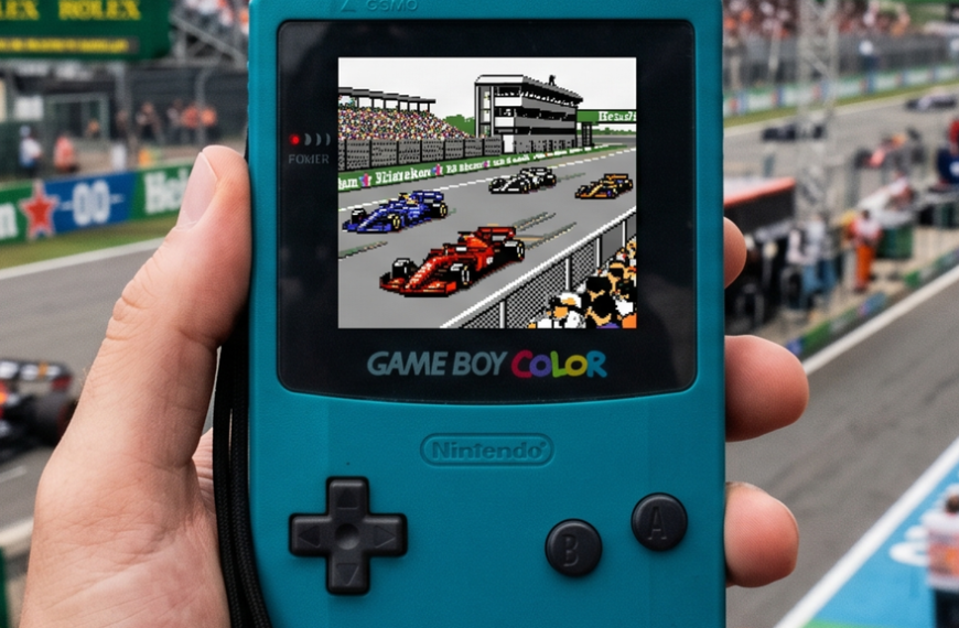 En 2018, un photographe a filmé un Grand Prix de F1… avec une Game Boy Color
