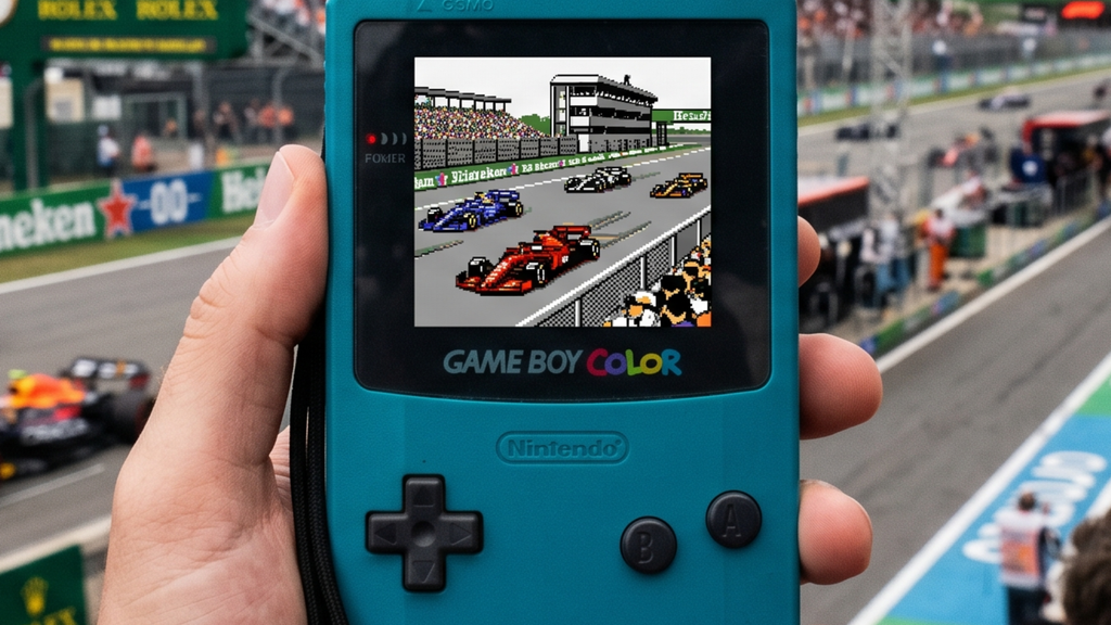 En 2018, un photographe a filmé un Grand Prix de F1… avec une Game Boy Color