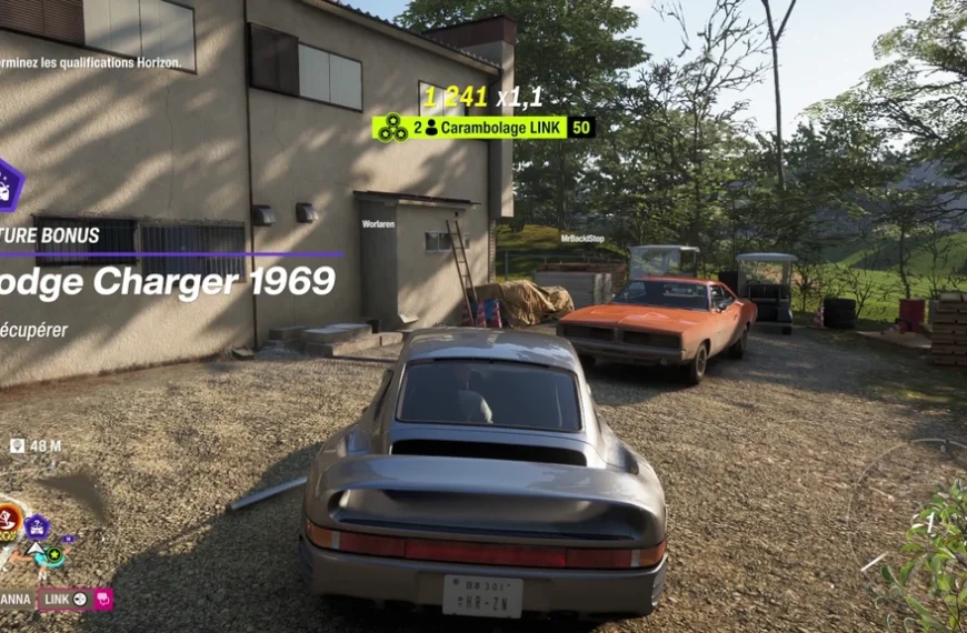 Forza Horizon 6 voiture bonus : où trouver la Dodge Charger 1969 et quelles sont ses caractéristiques ?