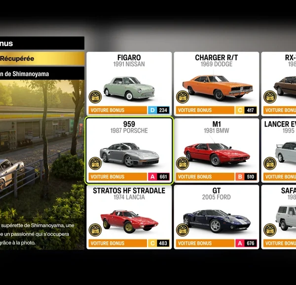 Forza Horizon 6 voiture bonus : la liste complète des 9 bolides cachés et où les trouver