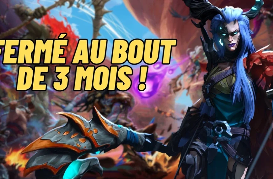 Ce jeu ferme 3 mois après son lancement et je suis inquiet pour l'avenir des développeurs