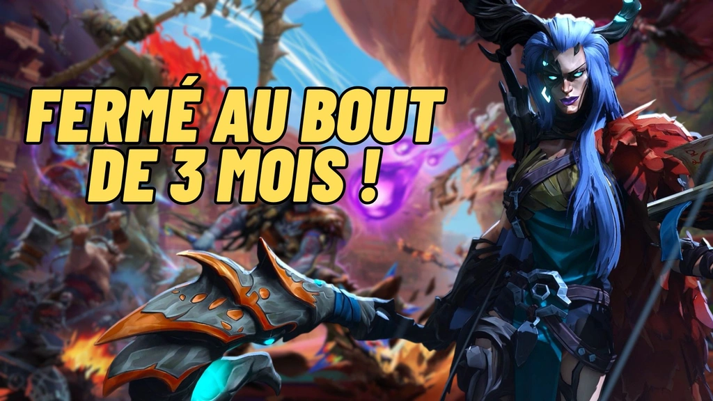Ce jeu ferme 3 mois après son lancement et je suis inquiet pour l'avenir des développeurs