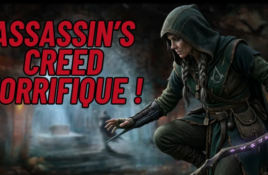 J’ai très peu touché à l’univers d’Assassin’s Creed, mais comme le prochain opus s’annonce horrifique j'ai hâte d'y jouer !