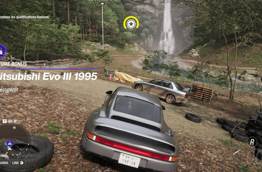 Forza Horizon 6 voiture bonus : où trouver la Mitsubishi Evo III 1995 et quelles sont ses caractéristiques ?