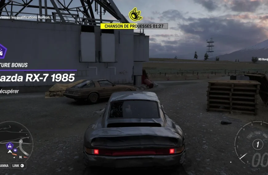 Forza Horizon 6 voiture bonus : où trouver la Mazda RX-7 1985 et quelles sont ses caractéristiques ?