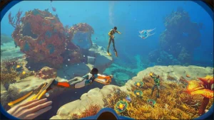 Un pirate sans gène signale un bug aux développeurs de Subnautica 2, qui réagissent en secouant la tête : « J'espère que tu vas repenser tes choix de vie »