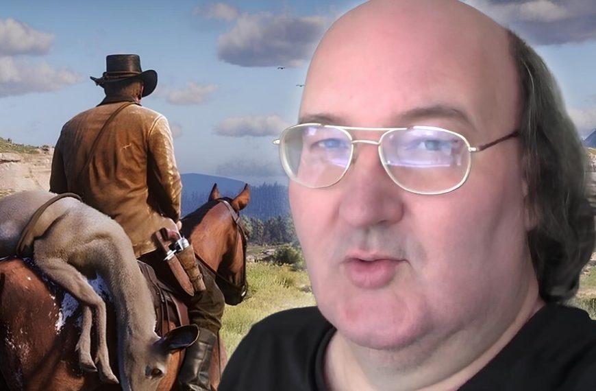 Un homme joue à Red Dead Redemption 2 à 4 images par seconde et plus on regarde sa chaîne, moins cela ressemble à une blague
