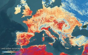 L’Europe bat déjà des records de chaleur, cette image satellite inquiète les experts