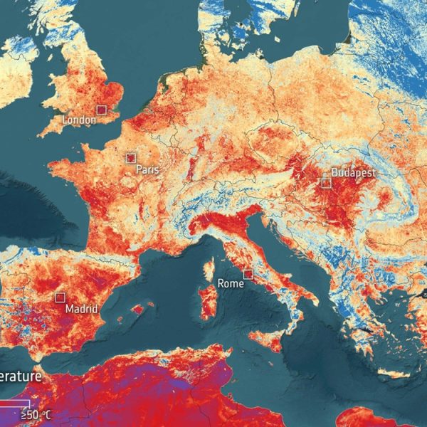 L’Europe bat déjà des records de chaleur, cette image satellite inquiète les experts