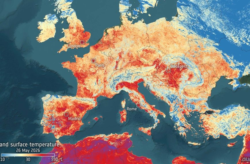 L’Europe bat déjà des records de chaleur, cette image satellite inquiète les experts