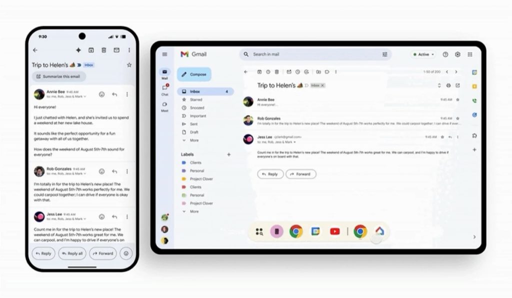 Android 17 travaille sur sa version de "Continuité" d'Apple