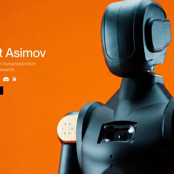 Asimov – Le robot humanoïde open source jusqu'à la dernière vis