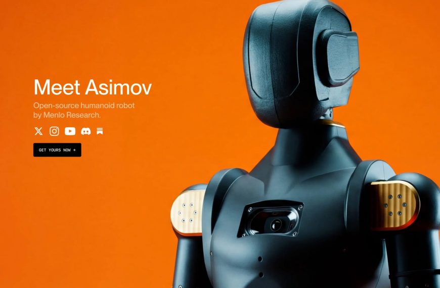 Asimov – Le robot humanoïde open source jusqu'à la dernière vis