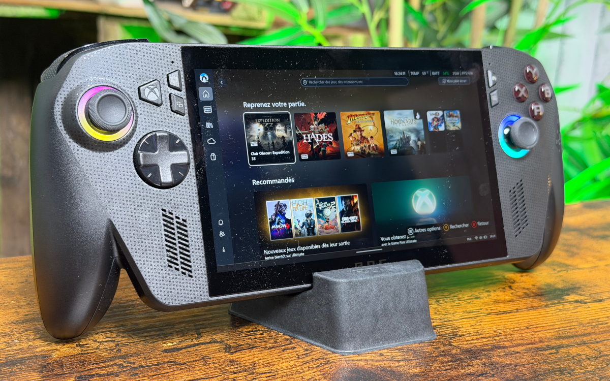 ROG Xbox Ally : une mise à jour améliore les performances et l’expérience en mode docké