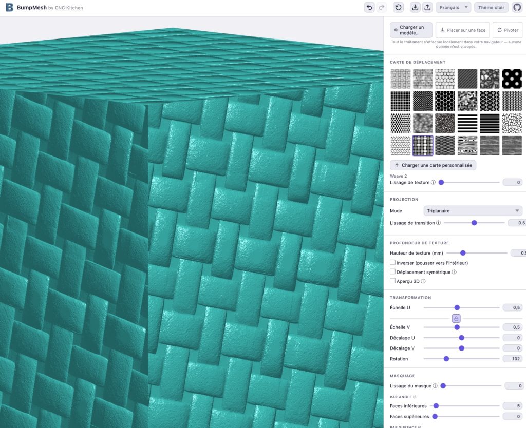 BumpMesh – Pour ajouter de la texture à vos impressions 3D