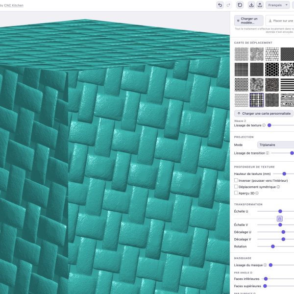 BumpMesh – Pour ajouter de la texture à vos impressions 3D