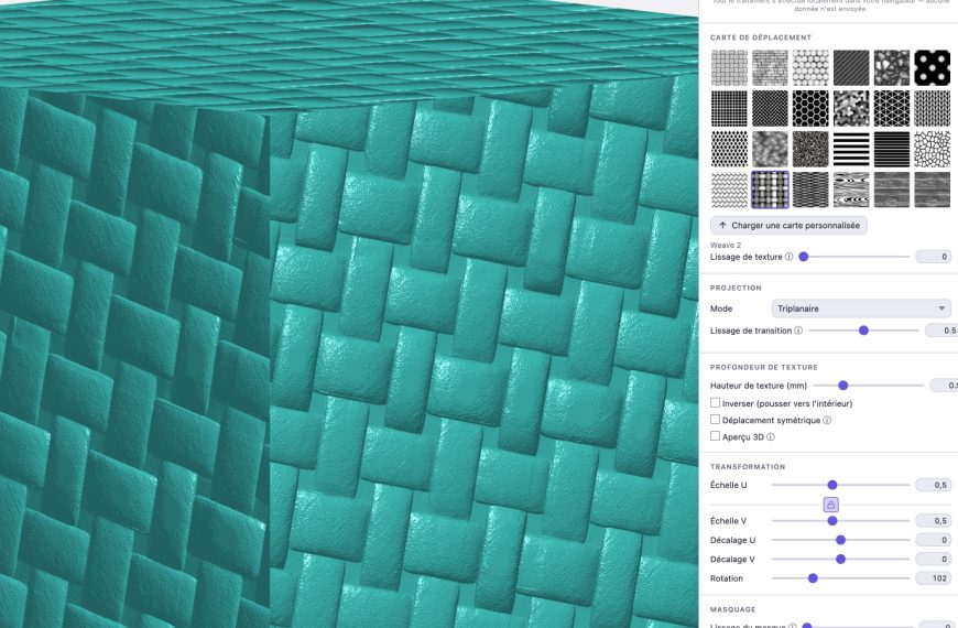 BumpMesh – Pour ajouter de la texture à vos impressions 3D