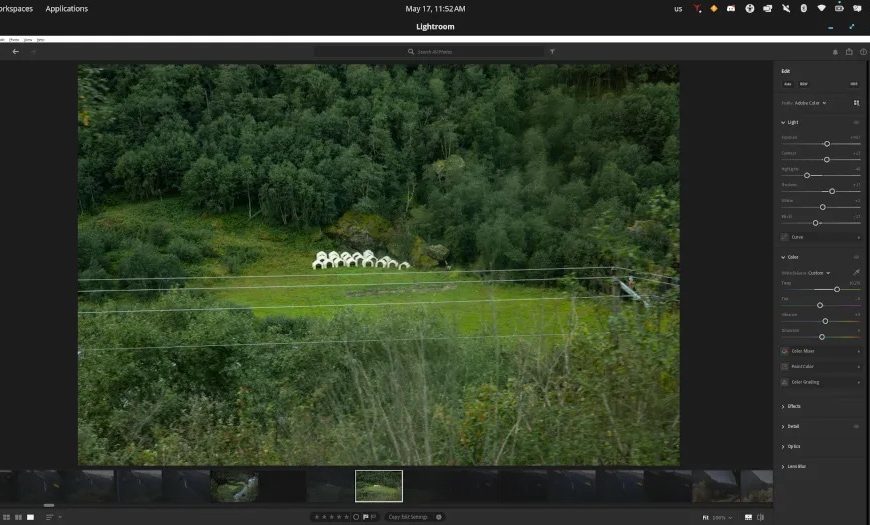 Claude a fait tourner Adobe Lightroom CC sous Linux