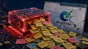Edge – Les mots de passe en clair en mémoire, by design
