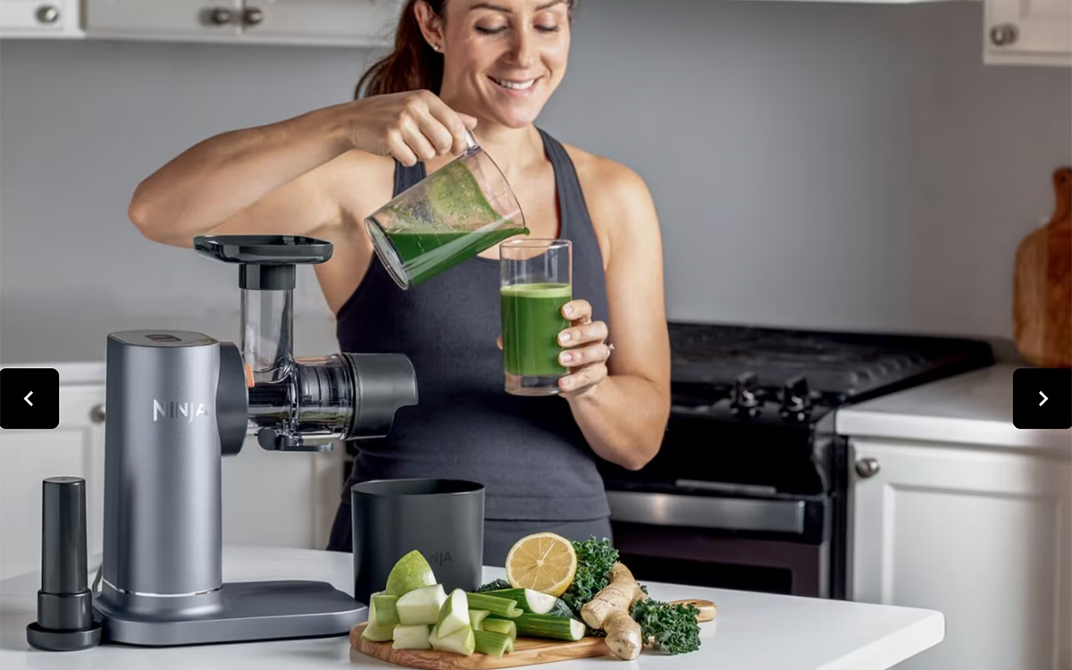 Ninja NeverClog : l’extracteur de jus à froid passe à prix cassé avec ce code, vite !