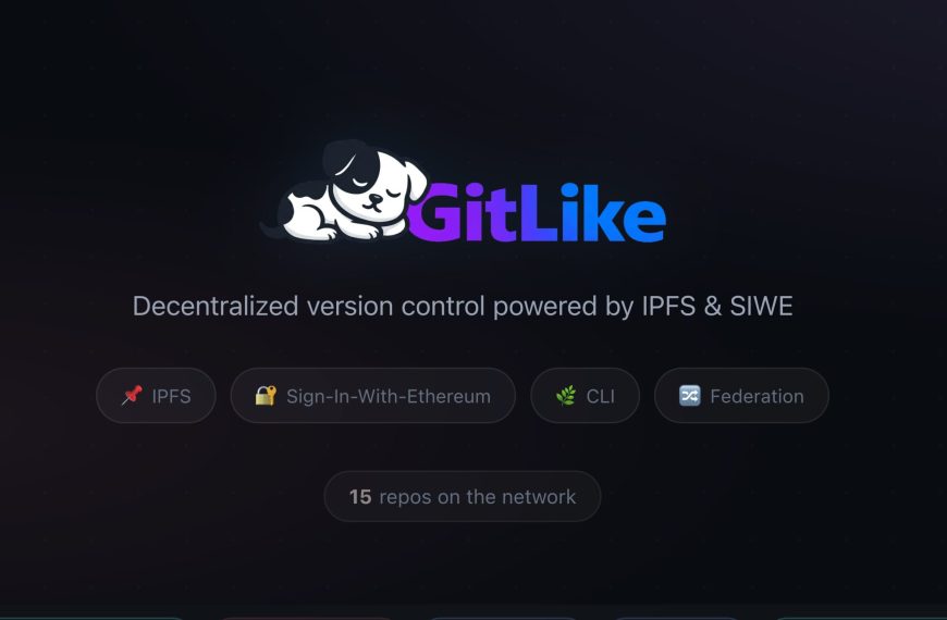 GitLike – Le GitHub décentralisé sur IPFS