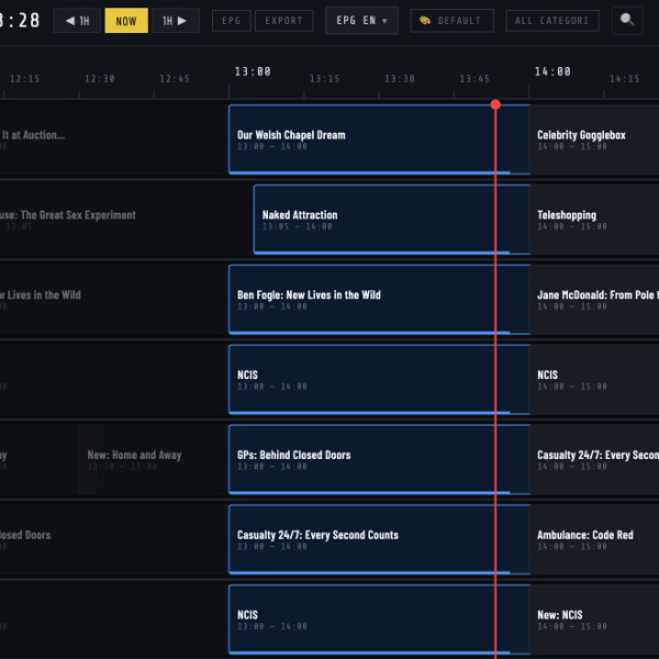 GridTV, le guide TV open source pour votre setup IPTV