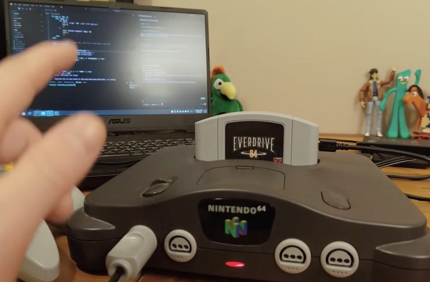 Il fait tourner Windows CE sur une Nintendo 64, et ça marche pour de vrai