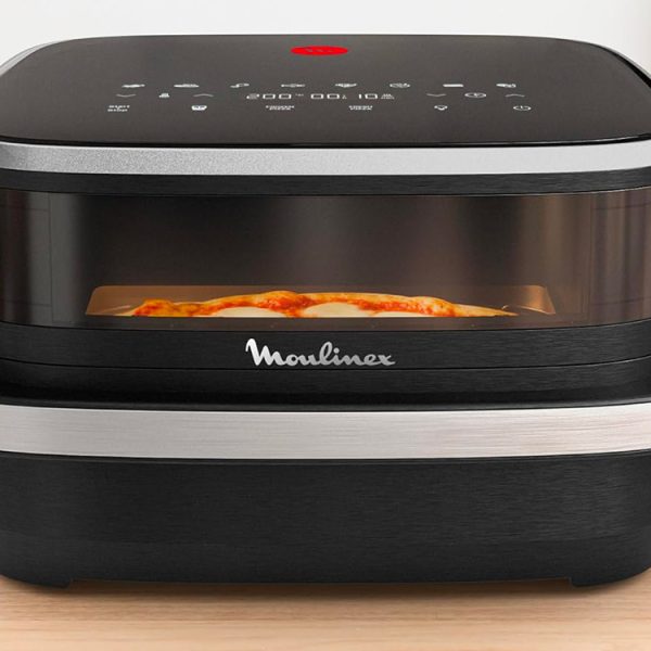 Le airfryer Moulinex Easy Fry Surface XL est à prix sacrifié pour quelques heures, et il est parfait pour les pizzas !