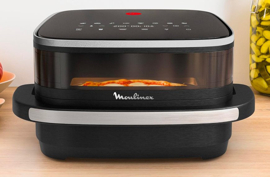Le airfryer Moulinex Easy Fry Surface XL est à prix sacrifié pour quelques heures, et il est parfait pour les pizzas !