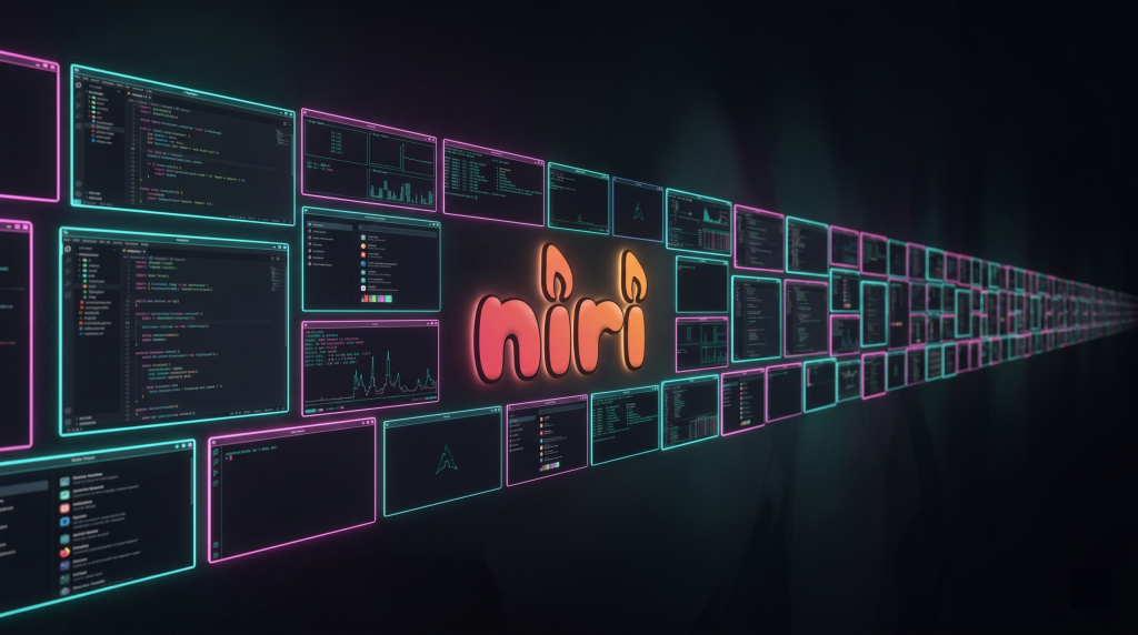 niri – Le compositor Wayland qui scrolle vos fenêtres à l'infini