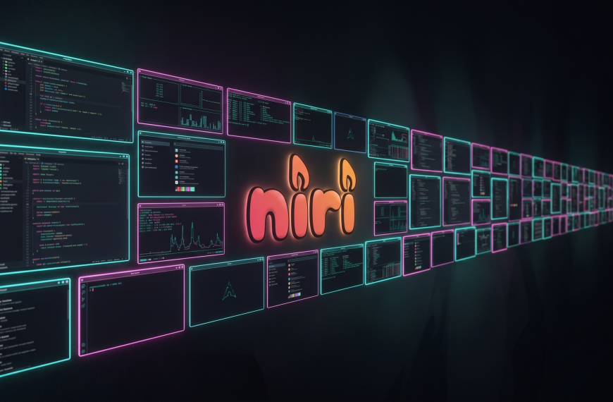 niri – Le compositor Wayland qui scrolle vos fenêtres à l'infini