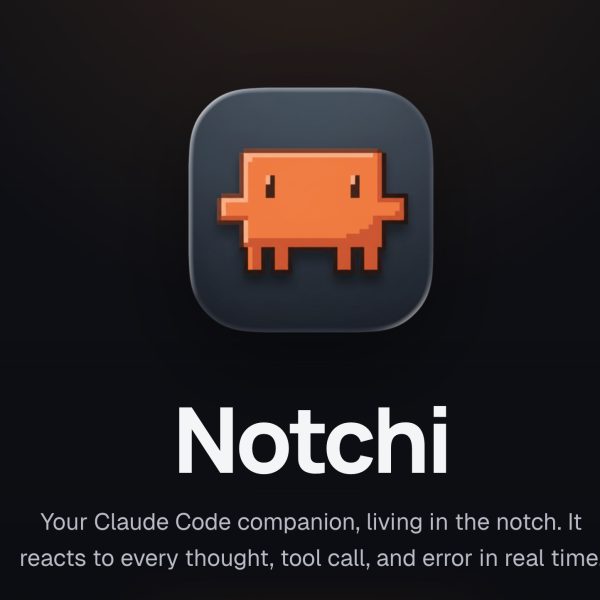 Notchi – Une mascotte pixel-art dans l'encoche pour Claude Code