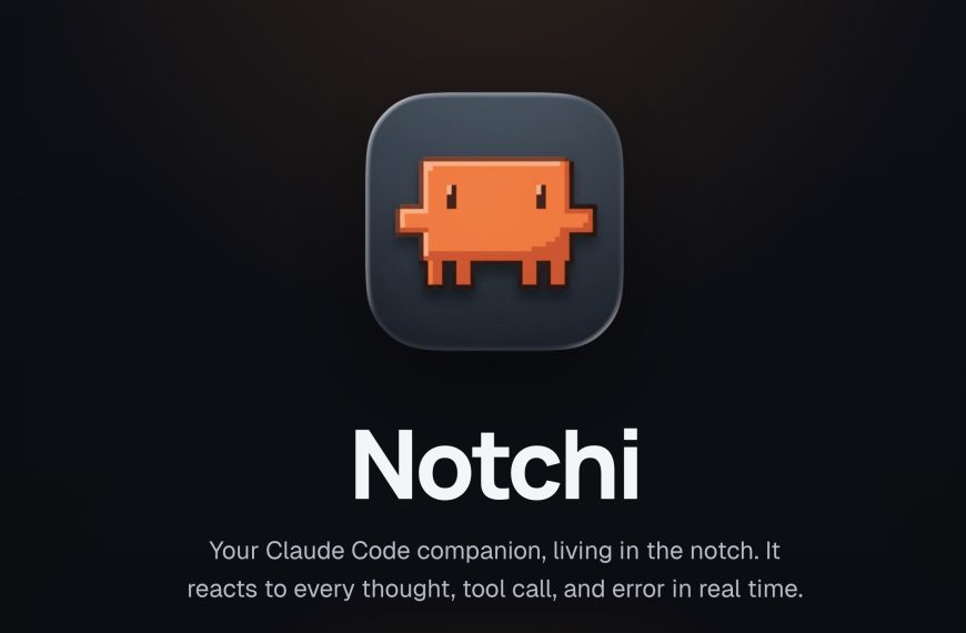 Notchi – Une mascotte pixel-art dans l'encoche pour Claude Code