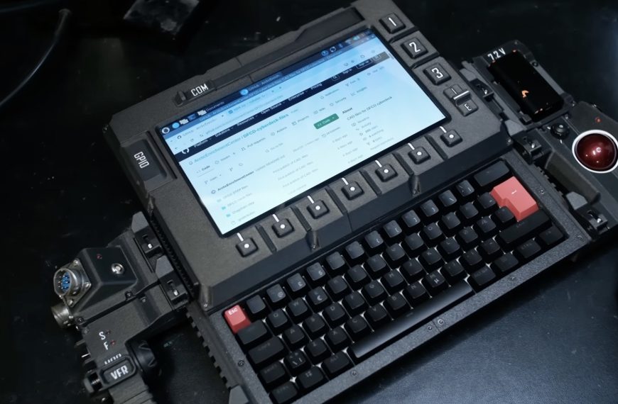 Oubliez votre PC portable, et passez au Cyberdeck fait maison