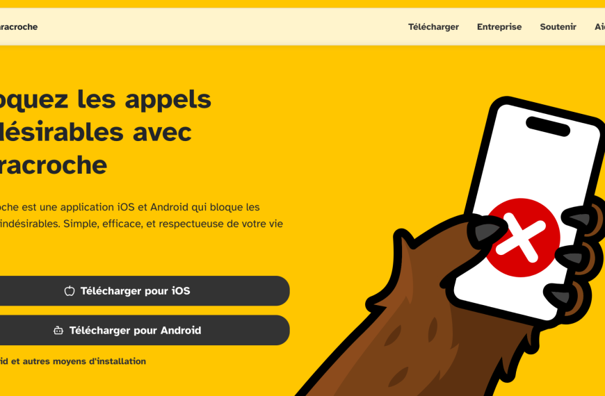 Saracroche – L'app qui bloque le démarchage téléphonique