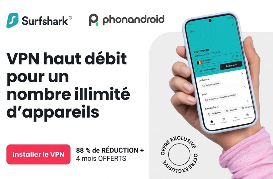 Ce VPN complet avec antivirus intégré est à un petit prix (-88%), avec 4 mois offerts